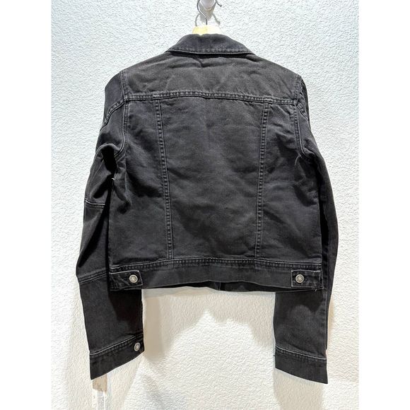 We The Free Rumors Demin Black Jacket Free People Size XS - Picture 7 of 10